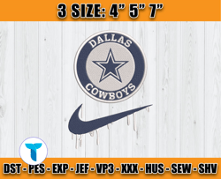 nike nfl dallas cowboys emboidered designs, nike nfl embroidered, nfl embroidered football 02