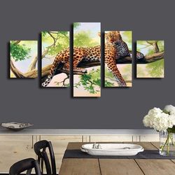 seascape 03 animal 5 pieces canvas wall art, large framed 5 panel canvas wall art