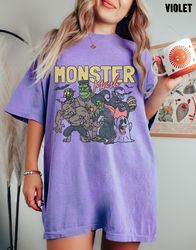 monster mash oversized vintage t shirt, halloween shirt, comfort colors tshirt 1