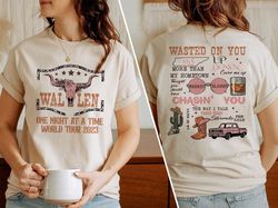 morgan wallen world tour 2023 one night at a time 2 side shirt, country music shirt, country music shirt