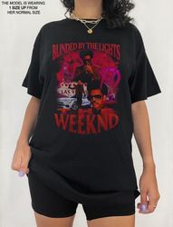 the weeknd merch dawn fm tour t-shirt, gift for women and man unisex t-shirt