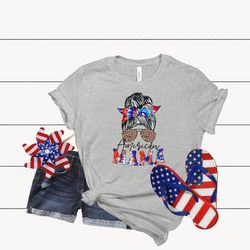 freedom shirt, mom shirt, patriotic shirt, fourth of july shirt,all american mama shirt, patriotic family