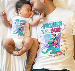 vintage goofy and max father son best friends for life shirt, goofy and max shirt, fathers day gift disneyland
