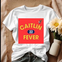 caitlin fever 22 player wnba shirt