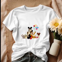 chip and dale chipmunks balloons shirt