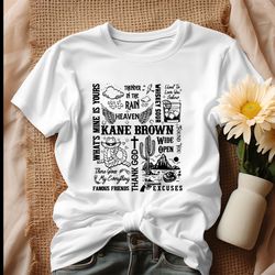 kane brown whats my is your shirt, tshirt