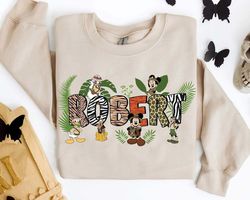 custom name disney animal kingdom shirt personalized disney mickey and friends t-shirt disneyland matching tee wdw