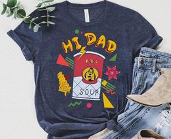 disney goofy movie shirt max goof and goofy hi dad soup t-shirt dad and son matching tee disneyland magic kingdom