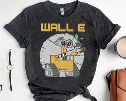 disney pixar wall e vintage shirt cool distressed retro circle t-shirt wdw magic kingdom tee disneyland trip famil