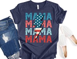 4th of july retro mama shirt, 4th of july mama shirt, independence day mama shirt, summer mama shirt, july mama shirt,