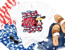 red white and moo shirt, fourth of july shirts, independence day shirt, patriotic shirt, 4th of july t-shirt, america sh