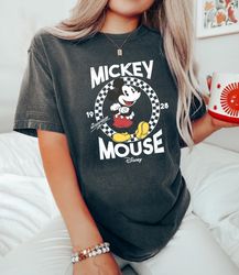 comfort colors retro mickey mouse shirt, vintage mickey shirt, disney vacation, disneyland shirt, magic kingdom shirt, c