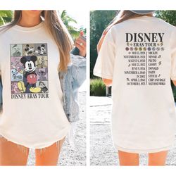 comfort colors vintage disneyland eras tour mickey mouse shirt, mickey and friends sweatshirt, retro walt disneyworld, d