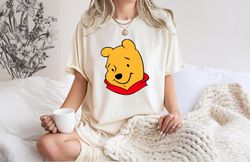 comfort colors vintage pooh shirt, minimal winnie the pooh shirt, disney trip shirt, disney family matching shirt