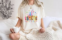 comfort colors winnie the pooh and friends castle shirt, winnie the pooh shirt, pooh shirt, disney pooh t-shirt, cute po