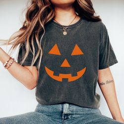 halloween comfort colors shirt, retro halloween shirt, jack o lantern shirt, pumpkin shirt, halloween shirt, fall comfor