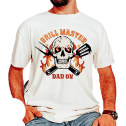 grill master dad shirt,grill dad shirt,bbq grill shirt,skull grill dad shirt,barbecue dad shirt,gift for dad, bbq dad