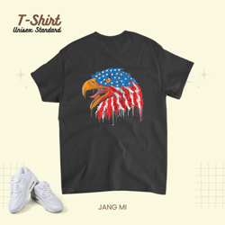 american usa eagle flag, t-shirt, unisex standard t-shirt