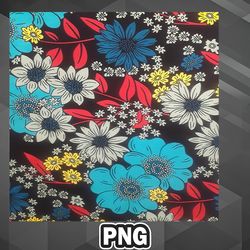 african png floral african print fabric design pattern png for sublimation print unique for silhoette