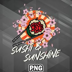 asian png sushi and sunshine lover asia country culture png for sublimation print transparent for chirstmas