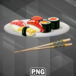asian png sushi delight asia country culture png for sublimation print exclusive for cricut