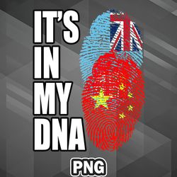 asian png fijian and chinese mix heritage dna flag asia country culture png for sublimation print unique for chirstmas