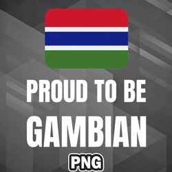 asian png proud to be gambian asia country culture png for sublimation print high quality for silhoette