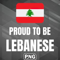 asian png proud to be lebanese asia country culture png for sublimation print unique for craft