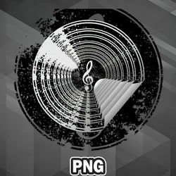 artist png retro music png for sublimation print customized for chirstmas