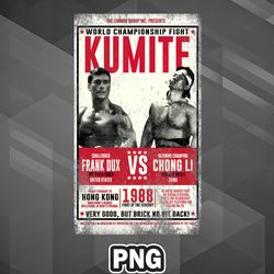 artist png bloodsport championship poster png for sublimation print trendy for chirstmas