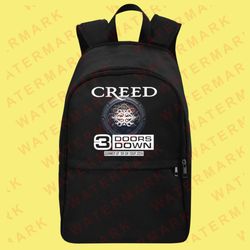 creed with 3 doors down summer of '99 on tour 2024 backpack bags