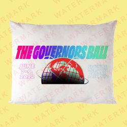 governors ball music festival 2024 pillow cases