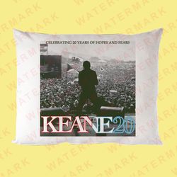 KEANE - KEANE20 CELEBRATING 20 YEARS OF HOPES AND FEARS WORLD TOUR 2024 Pillow Cases
