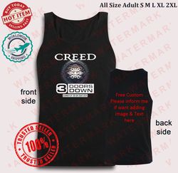 creed with 3 doors down summer of '99 on tour 2024 tank top