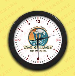 wonderfront festival 2024 wall clocks