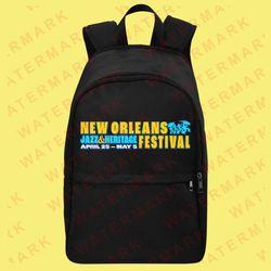 NEW ORLEANS JAZZ FESTIVAL 2024 Backpack Bags