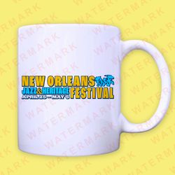 new orleans jazz festival 2024 mug