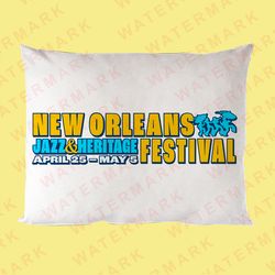 new orleans jazz festival 2024 pillow cases