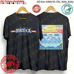 tortuga music festival 2024 t-shirt all size adult s-5xl kids babies