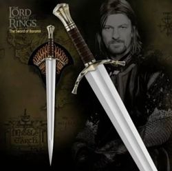 lord of the rings sword of boromir lotr boromir replica sword with leather cover