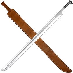 custom handmade d2 steel sword, viking sword, sword real, sword with leather sheath, groomsmen gift, gift for dad