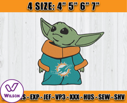 baby yoda embroidery, baby yoda embroidery, dolphins embroidery design, sport embroidery
