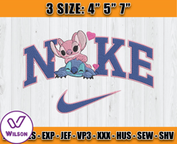 lilo stich embroidery design, disney nike machine embroidery, anime embroidery