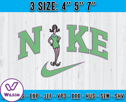 nike celia mae embroidery, monster inc embroidery, cartoon embroidery machine