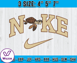 nike squirt embroidery, finding nemo embroidery, nike x movie embroidery,