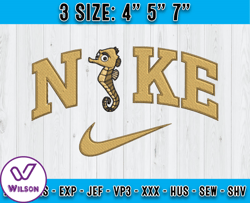 nike sheldon embroidery, finding nemo embroidery, embroidery machine