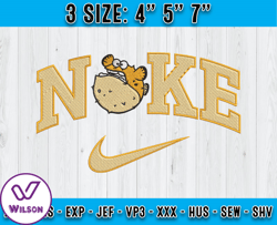 nike bloat embroidery, finding nemo embroidery, embroidery machine file