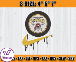 nike pittsburgh pirates embroidery, mlb embroidery, embroidery pattern