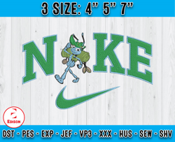 nike x flik embroidery, a bug's life characters, disney characters embroidery