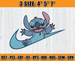 nike stitch embroidery,, lilo and stitch embroidery, nike disney embroidery design